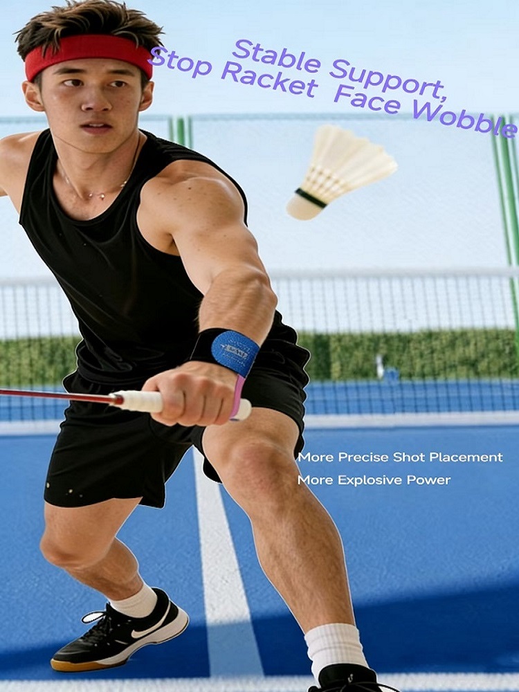 Badminton Smash - Left Hand Badminton Wrist Support Trainer