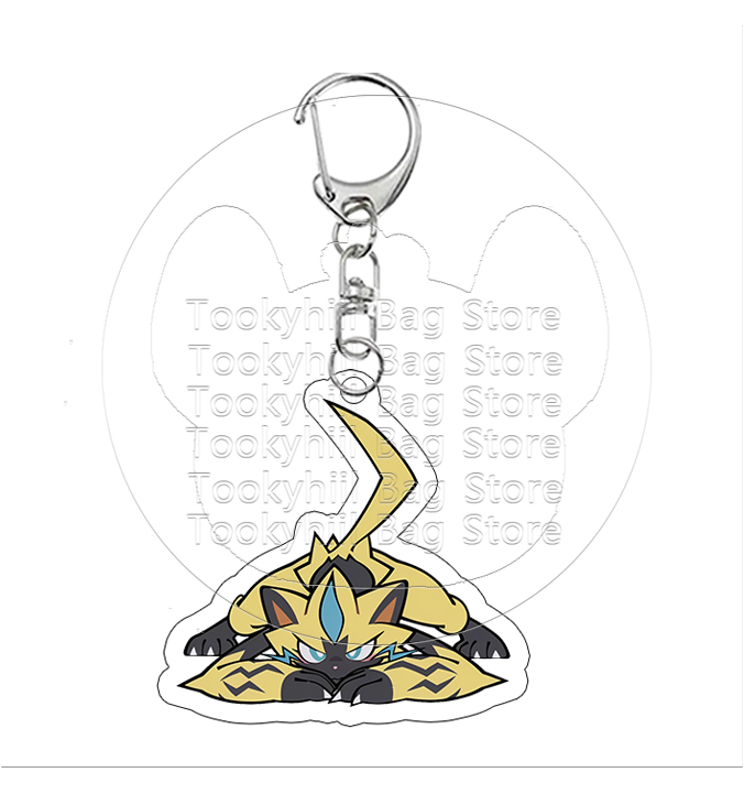 Zeraora  Acrylic Keychain Q Ve - Badminton Meme recension och pris