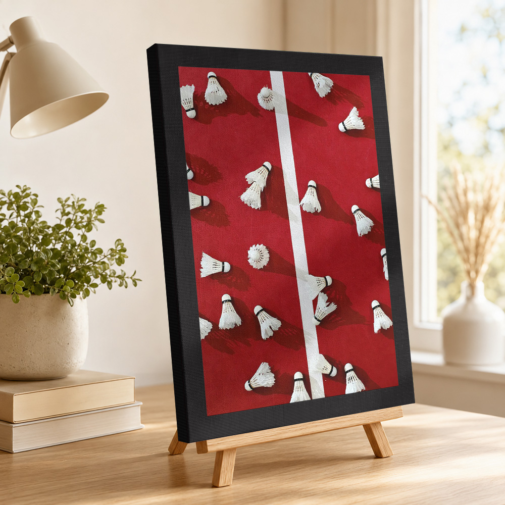 Badminton Shuttlecocks Framed  - Badminton Photo recension och pris