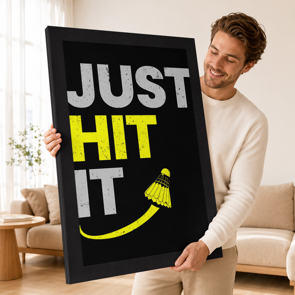 Badminton Canvas Painting Post - Badminton Photo recension och pris