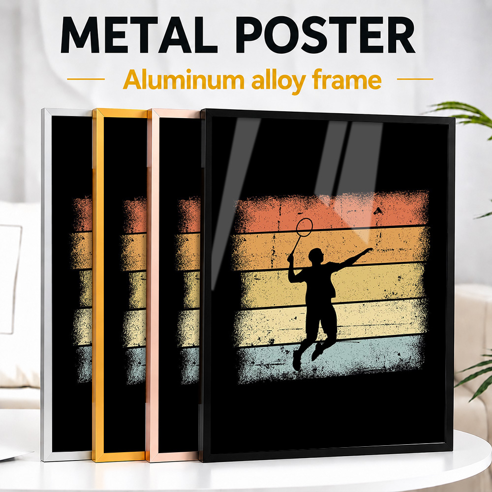 Badminton Retro Framed Aluminu - Badminton Photo recension och pris