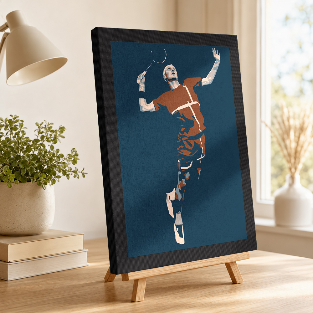 Badminton Player Silhouette Ca - Badminton Photo recension och pris